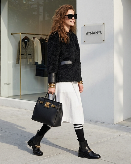 MARINE PARK — Damen Eco Jacke Schwarz | NY CITY Collection
