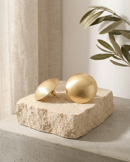 ASTOR — Damen Statement-Ohrringe Gold