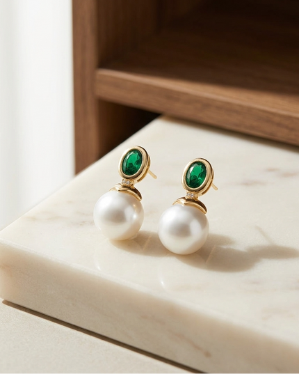 Pearl Drop Earrings Majestic SOHO BYMANYC ® New York 