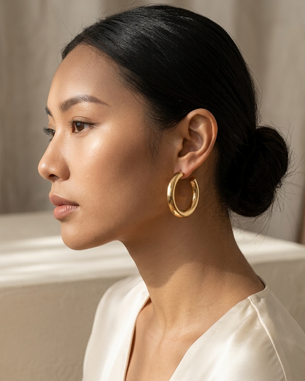 BELVEDERE — Damen Creolen Gold