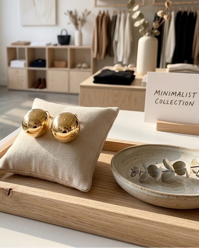 TRIBECA — Hohle Muschel-Ohrringe | Gold / Silber