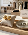 TRIBECA — Hohle Muschel-Ohrringe | Gold / Silber