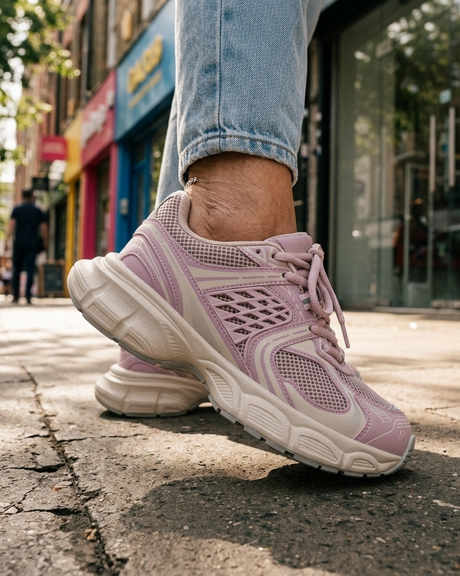 Masoomake Chunky Athletic Sneakers Lavender