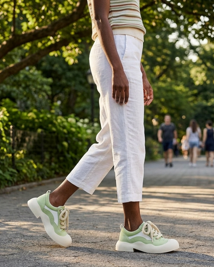 Masoomake Pastel Bubble Lace Ups