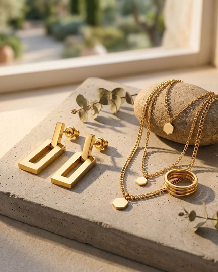 HUDSON Ohrringe | Gold