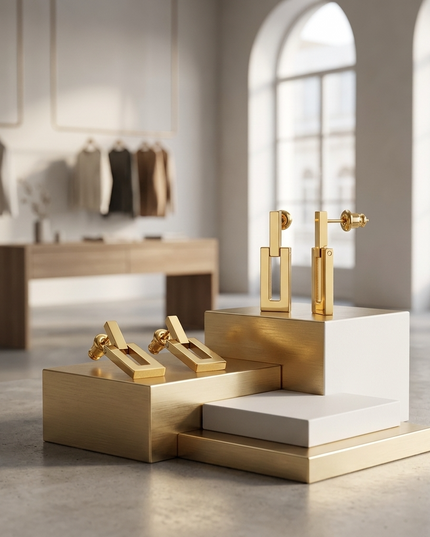 HUDSON Ohrringe | Gold