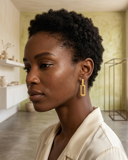 HUDSON Ohrringe | Gold