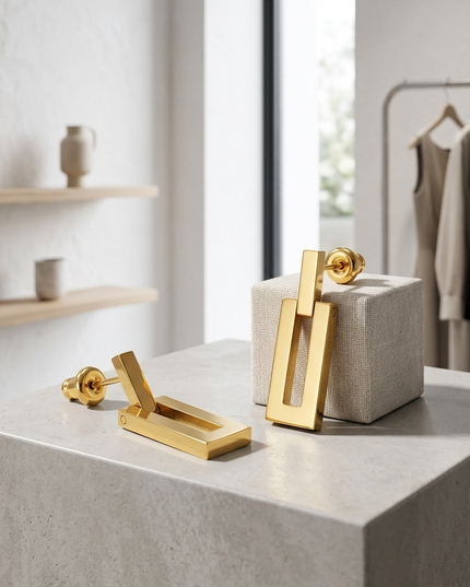 HUDSON Ohrringe | Gold
