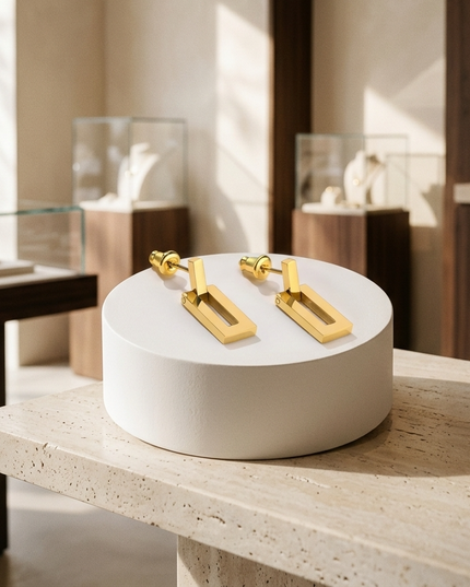 HUDSON Ohrringe | Gold