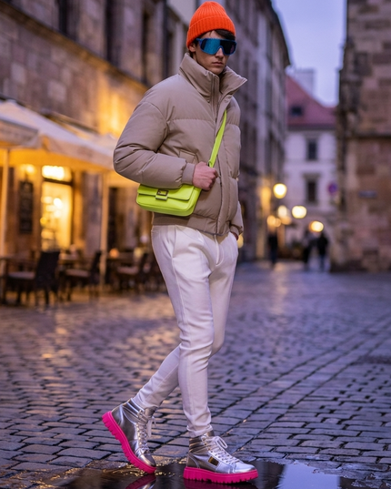 GRAMERCY PARK Puffer Jacket Herren | Khaki