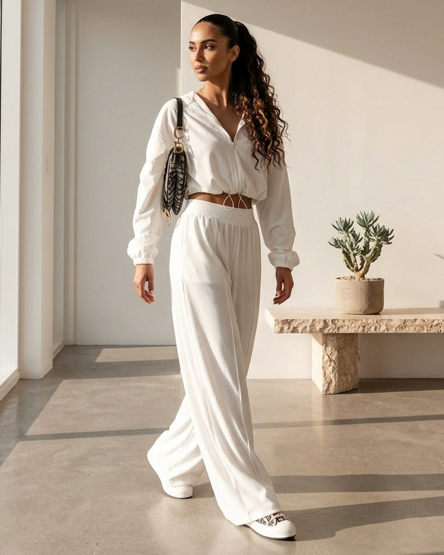 LaBalancia Harlem Freizeit Set Damen - Ecru