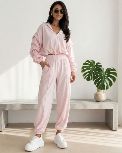 LaBalancia Harlem Freizeit Set Damen - Hellrosa