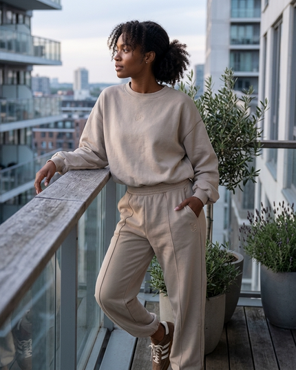 BRONX Damen Freizeit Set - Beige