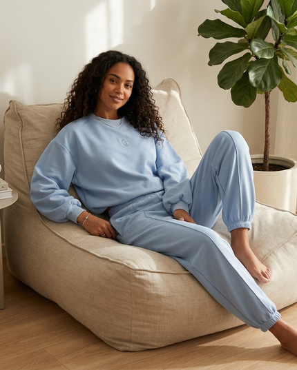 BRONX Damen Freizeit Set - Blau