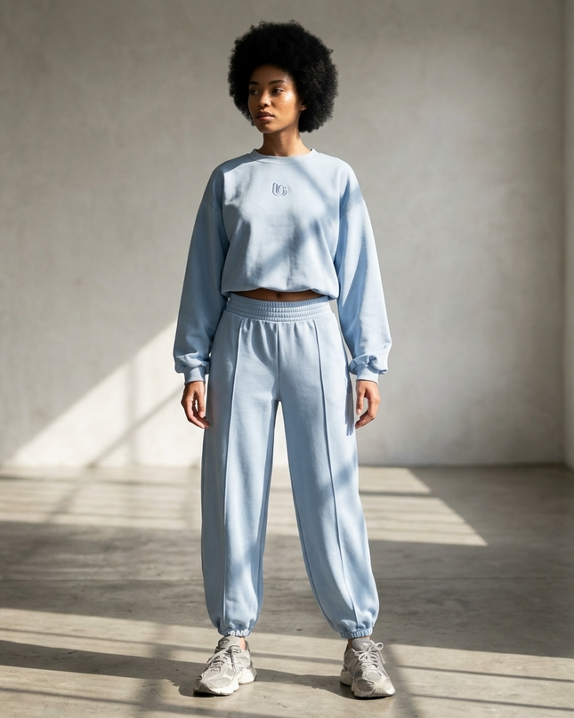 BRONX Damen Freizeit Set - Blau