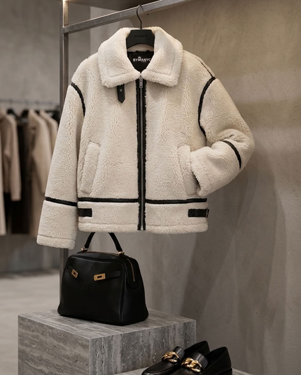 BYMANYC Little Neck | Eco Jacke Damen | NY City Collection | Beige