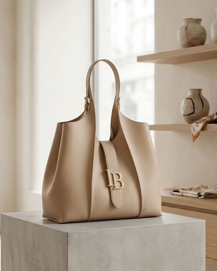 LaBante London | Chelsea Shoulder Bag | Vegan | Nude