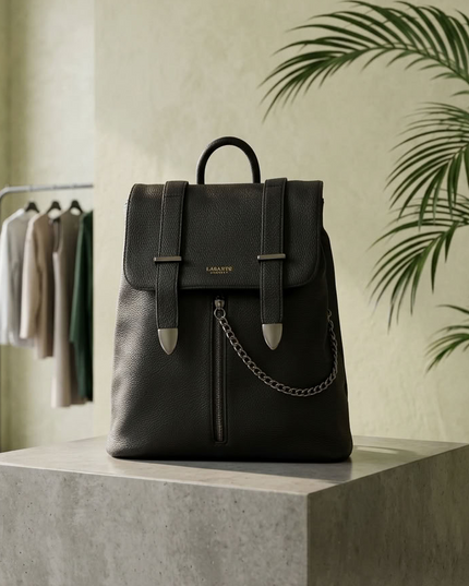 Sac à dos Agnes noir pour femme