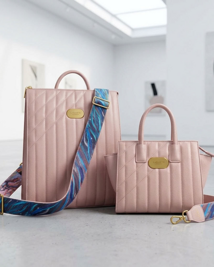 LaBante London | Mini Demi Tote Bag | Iris Scott | Pink