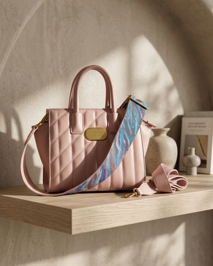 LaBante London | Mini Demi Tote Bag | Iris Scott | Pink