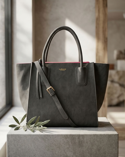 LaBante London | Demi Vegan Winged Tote Bag | Grau