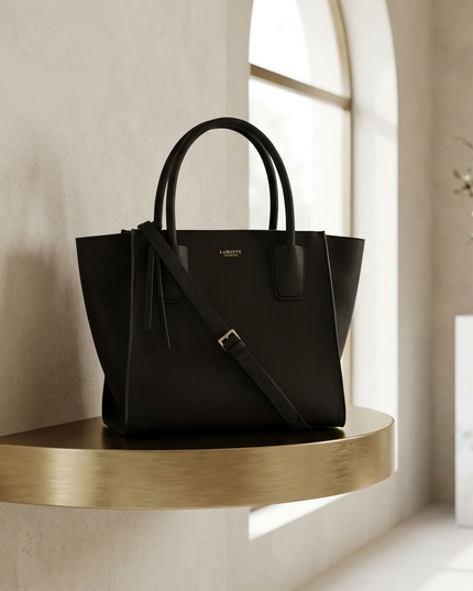 LaBante London | Demi Vegan Winged Tote Bag | Schwarz