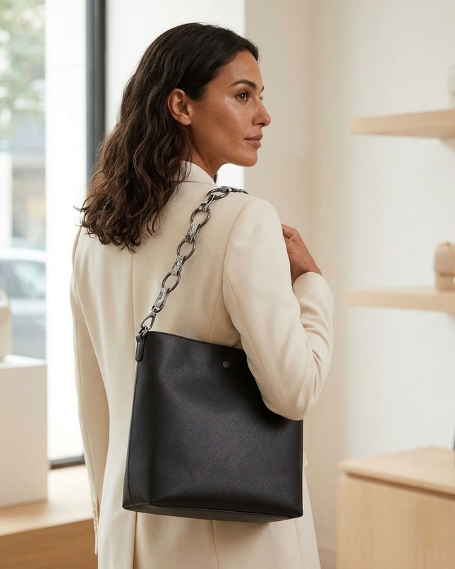 LaBante London | Alstonia Hobo Bag | Vegan | Schwarz