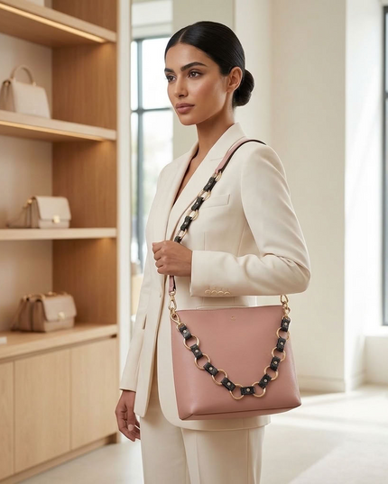 LaBante London | Alstonia Hobo Bag | Vegan | Nude