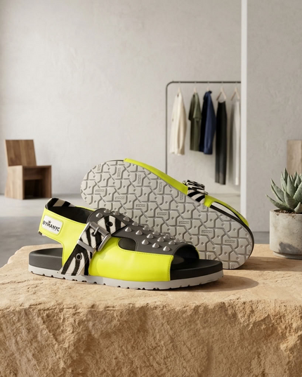 BYMANYC ® New York | Madison Avenue Run Sandals | Yellow | Unisex