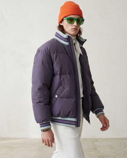 BYMANYC ® New York | Gramercy Couture Puffer Jacket | Purple