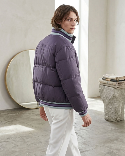 BYMANYC ® New York | Gramercy Couture Puffer Jacket | Purple