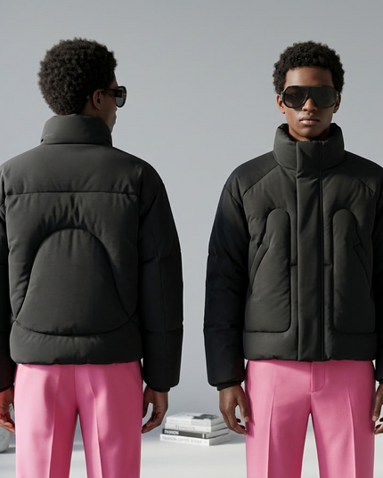 BYMANYC ® New York | Meatpacking District Puffer Jacket | Black