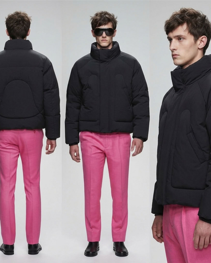 BYMANYC ® New York | Meatpacking District Puffer Jacket | Black