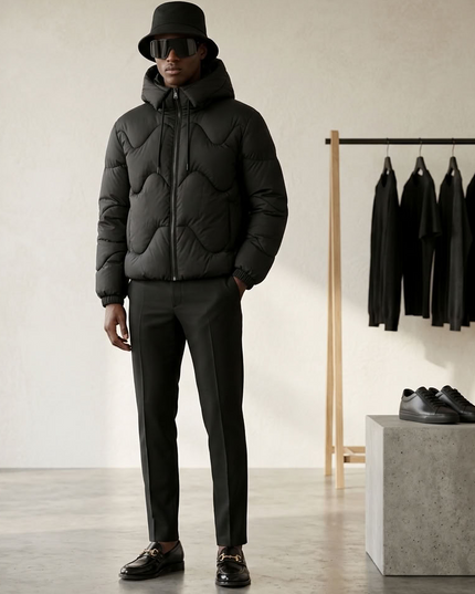 BYMANYC ® New York | Chinatown Puffer Jacket | Black