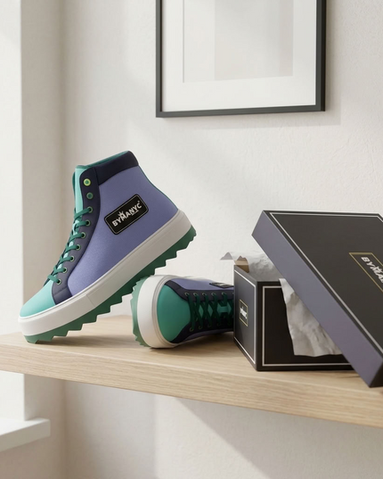 BYMANYC ® New York | Broadway Beat Ankle Boots | Purple | Unisex