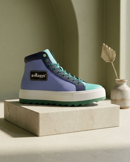 BYMANYC ® New York | Broadway Beat Ankle Boots | Purple | Unisex