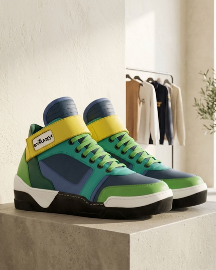 BYMANYC ® New York | Nolita Luxe Vegan Sneakers | Green | Unisex
