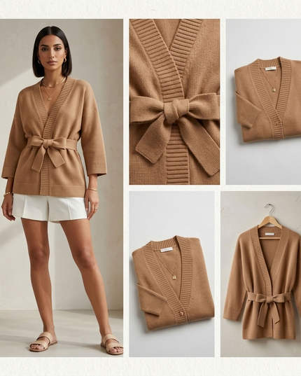 BYMANYC ® New York | Lexington Cardigan | Camel