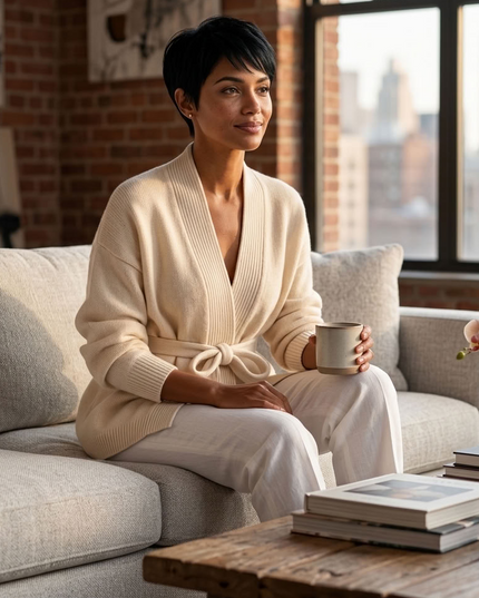 BYMANYC ® New York | Upper East Side Cardigan | Apricot