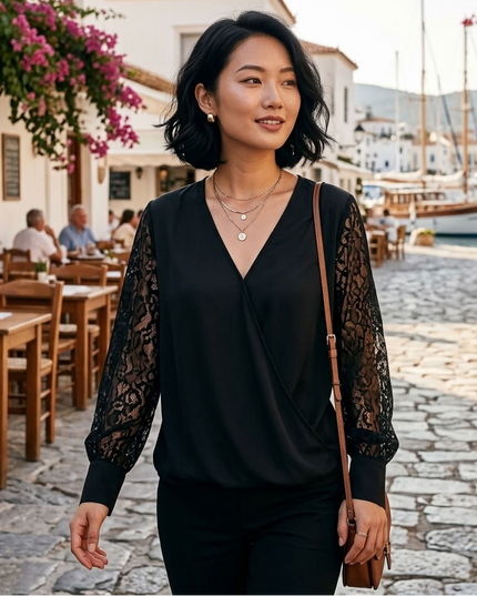 BYMANYC ® New York | Kona Bluse | Black