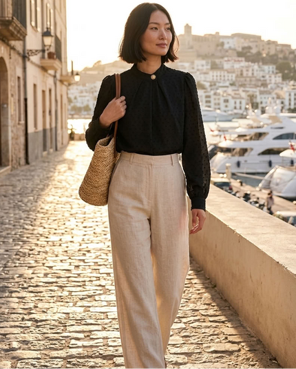 BYMANYC ® New York | Monterey Bluse | Black
