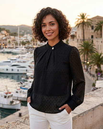 BYMANYC ® New York | Monterey Bluse | Black