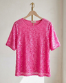 BYMANYC ® New York | New Orleans Bluse | Fuchsia Pink
