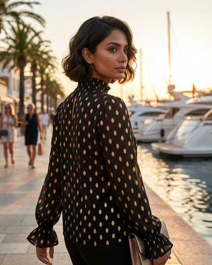 BYMANYC ® New York | Charleston Bluse | Black