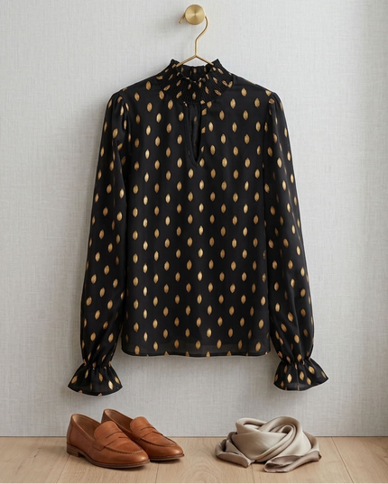 BYMANYC ® New York | Charleston Bluse | Black