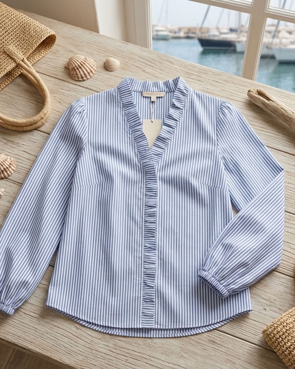 BYMANYC ® New York | Orlando Bluse | Light Blue