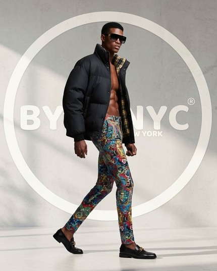 BYMANYC ® New York | Harlem Puffer Jacket | Black