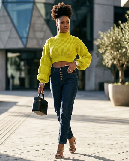 BYMANYC ® New York | East Village Sweater | Yellow