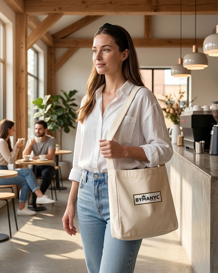 BYMANYC ® New York | Farmers Market Tote Bag | Canvas | Unisex