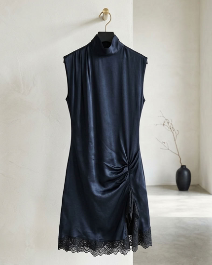 BYMANYC ® New York | Hudson Midi Dress | Midnight Navy